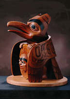 Raven carving #213 (5549 bytes)